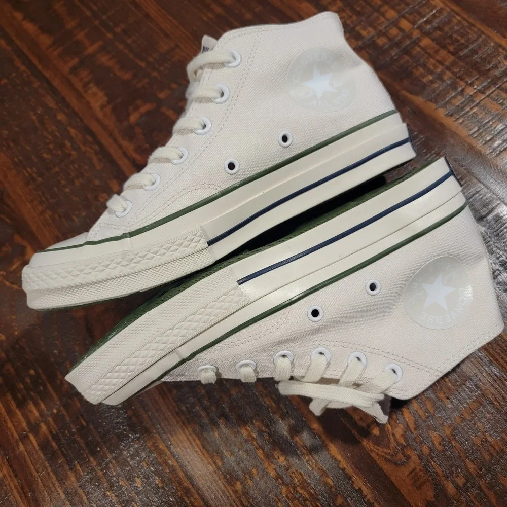 Converse Undefeated x Chuck 70 Mid Parchment Chive - A00670C Mens 5.5 Womens 7.5